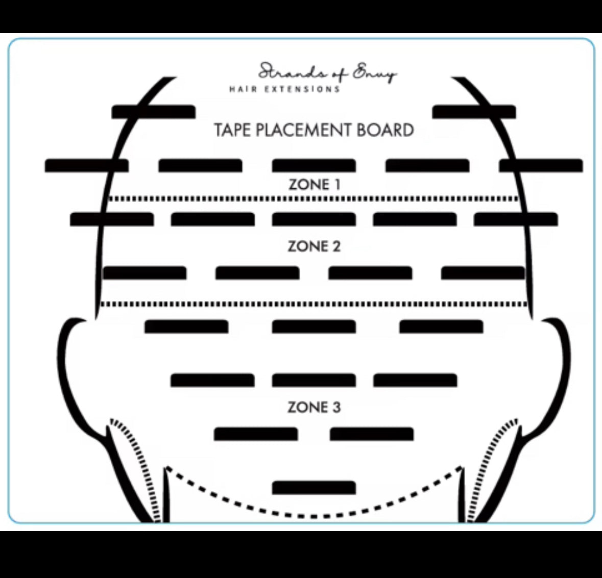 Tape Extension Placement Board
