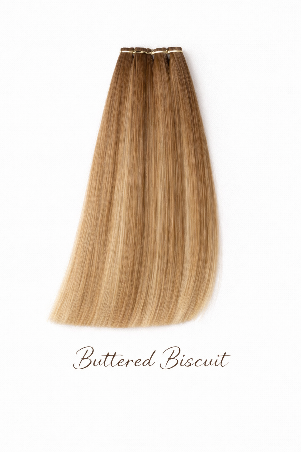Butterfly Weft Extensions Blonde Colors
