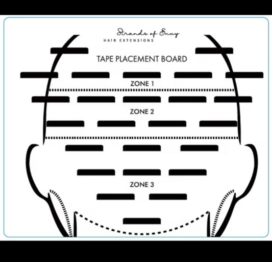 Tape Extension Placement Board
