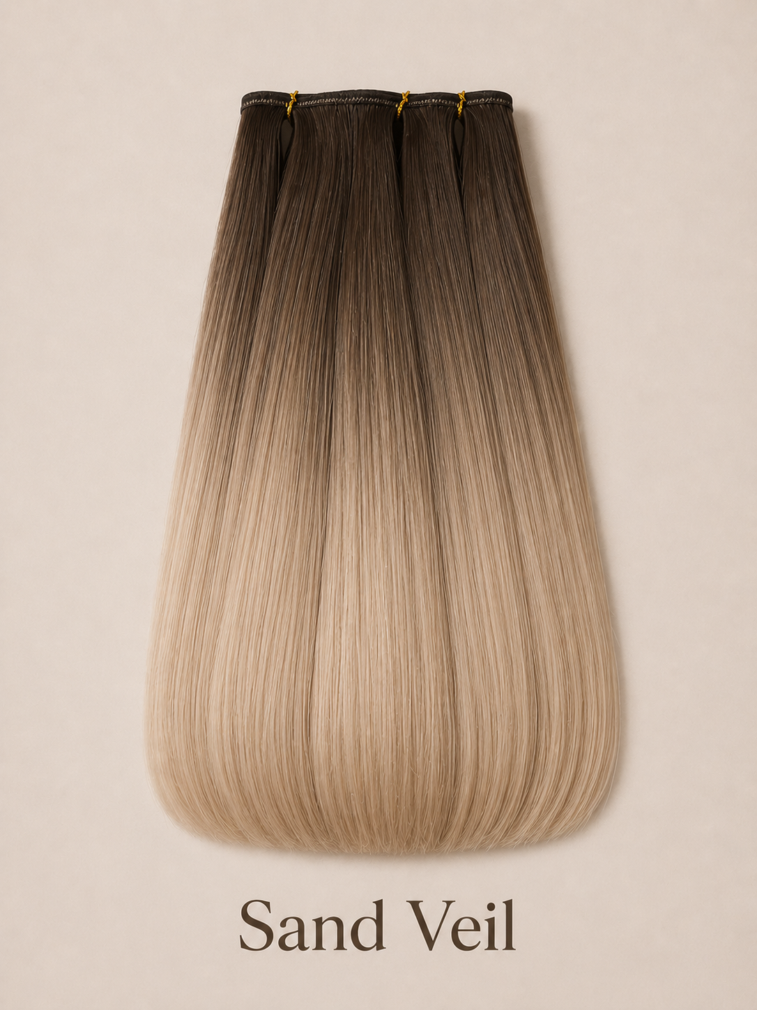 Butterfly Weft Extensions Blonde Colors