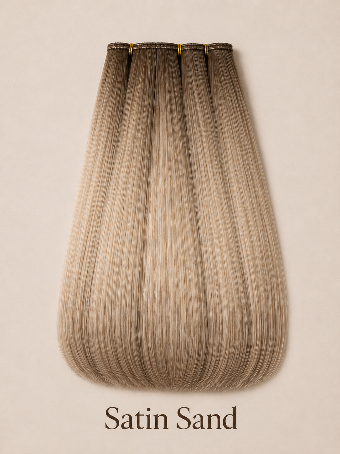 Butterfly Weft Extensions Blonde Colors