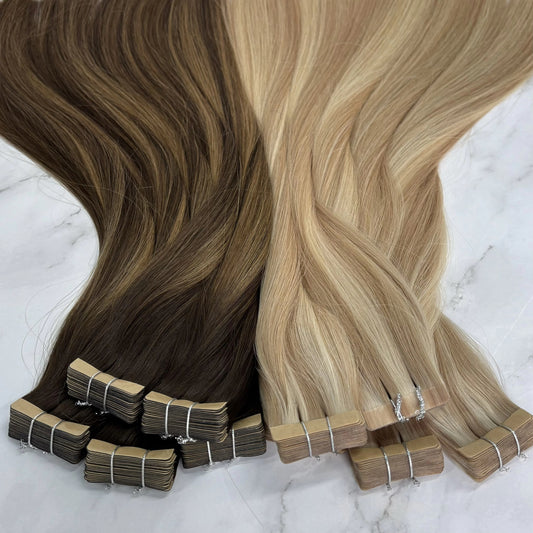 Cuticle Tape Hair Extensions